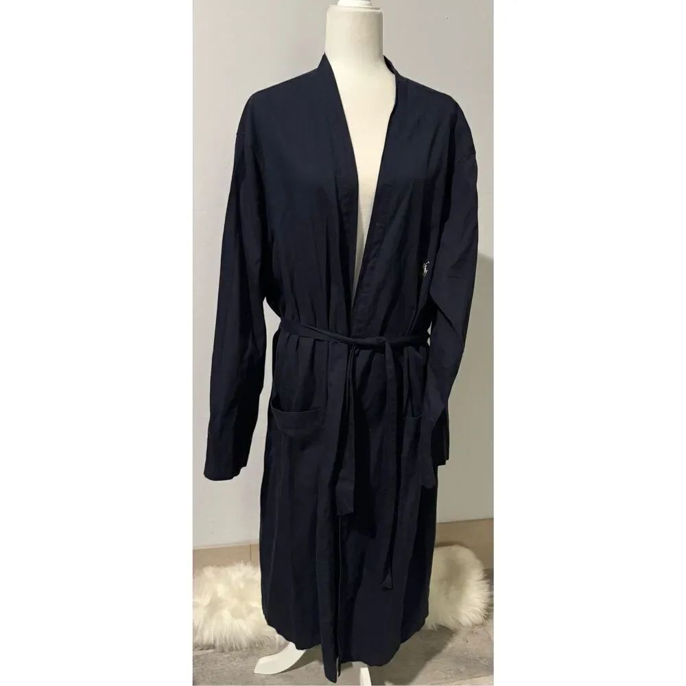 Polo by Ralph Lauren Blue cotton Robe L/XL